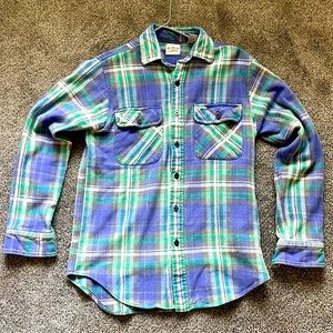 Vintage Five Brothers flannel shirt / work shirt
